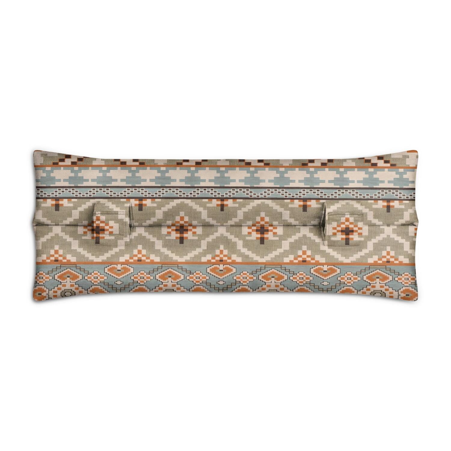 Recovery Seat Belt Pillow Post-Mastectomy & Heart Surgery Support (Rustic Folk)
