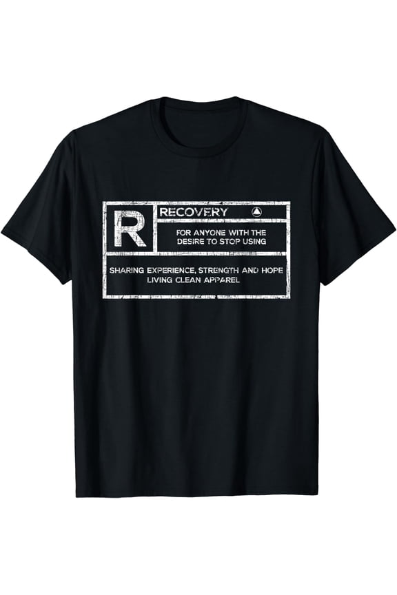 Recovery - Sobriety Anniversary Sober AA NA T-Shirt
