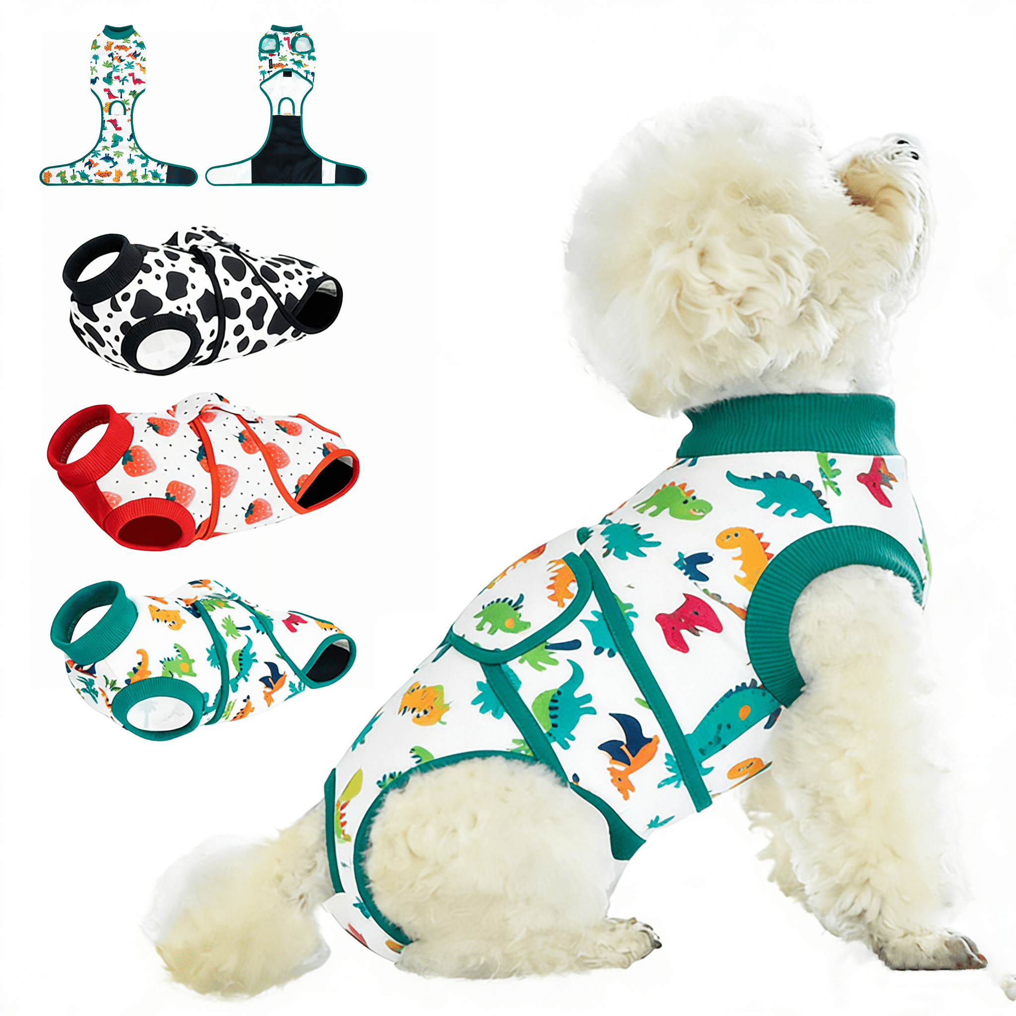 Photo inspiration: Visual Reference: Recovery Suit For Dogs Cats After Surgery Features A Loose