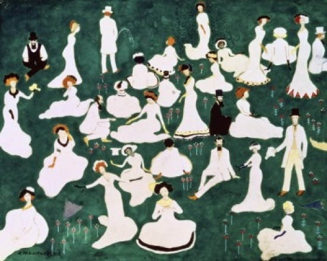 Recovery of a Society 1908 Kasimir Malevich (1878-1935Russian) Russian State Museum St Petersburg Canvas Art - Kasimir Malevich (24 x 36)