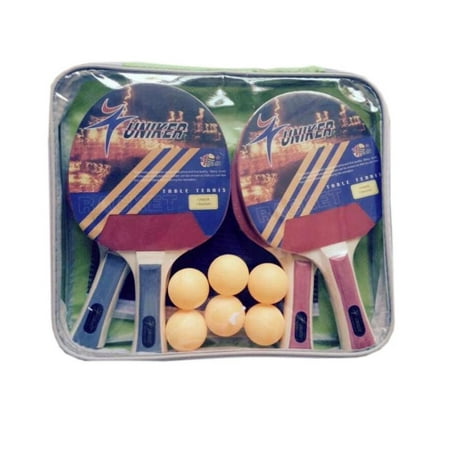 Recreational Table Tennis Net Paddles and Balls Game Set