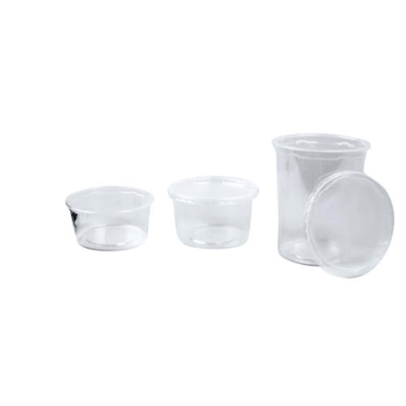 Recsd Plastic Containers Lid F-8-32Oz Cle 500
