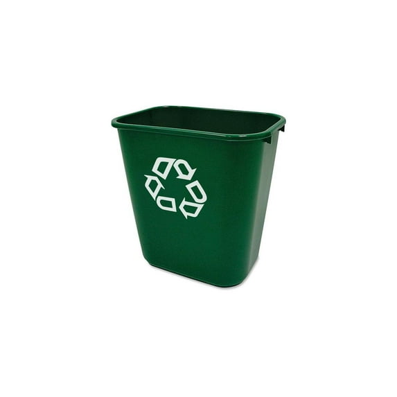 Rect Wstebskt Med 28 1/8 Qt Recy Imprt Gre