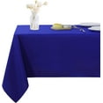 thumbnail image 1 of Rectangle 100% Cotton Tablecloth - Pack of 12 - Royal Blue Solid (60 x 102 Inch) Table Covers for Dinnings, Weddings, Banquet & Parties - 400TC Table Runners & Linen, Wrinkle Free and Ultra Soft., 1 of 5