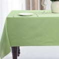 thumbnail image 1 of Rectangle 100% Cotton Tablecloth - Pack of 6 - Sage Solid (90 x 132 Inch) Table Covers for Dinnings, Weddings, Banquet & Parties - 400TC Table Runners & Linen, Wrinkle Free and Ultra Soft., 1 of 5