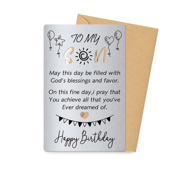 Rectangle 201 Stainless Steel Thermal Transfer Wallet Card with Kraft Paper Envelopes Word Card: 85x55x0.5mm 1pc; Envelope: 70x100x0.5mm 1pc