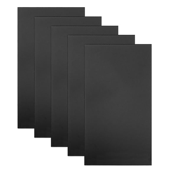 Rectangle Acrylic Board for Table Top Display Stand Black 90x50x4mm