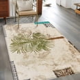 thumbnail image 1 of Rectangle Area Rug 3x5ft,Palm Tree Tropical Plant Stone Flower Washable Carpet Non-Slip Runner Accent Rugs Indoor Floor Mat for Bedroom Living Room Decor,Vintage Burlap Cotton, 1 of 9