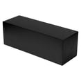 thumbnail image 1 of Cater Tek Rectangle Black Bamboo Medium Riser - 20 1/2" x 7" x 7" - 1 count box, 1 of 3