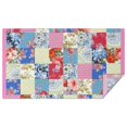 thumbnail image 1 of Rectangle Boho Patchwork Waterproof Tablecloth 60×102 Inch,Bohemian Style Stitching Colorful Floral Vintage Reusable Indoor/Outdoor Durable Table Cover for Party Kitchen Dinner Room Decor, 1 of 6