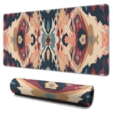 Rectangle Boho Style Mandala Mouse Mat, Gothic Cool Mousepad with ...