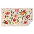 thumbnail image 1 of Rectangle Boho Style Waterproof Tablecloth 60×102 Inch, Bohemian Colorful Floral Reusable Indoor/Outdoor Durable Table Cover for Party Kitchen Dinner Room Decor, 1 of 6