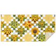 thumbnail image 1 of Rectangle Boho Style Waterproof Tablecloth 60×120 Inch, Bohemian Colorful Floral Reusable Indoor/Outdoor Durable Table Cover for Party Kitchen Dinner Room Decor, 1 of 6