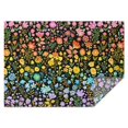 thumbnail image 1 of Rectangle Boho Style Waterproof Tablecloth 60×84 Inch, Bohemian Colorful Floral Reusable Indoor/Outdoor Durable Table Cover for Party Kitchen Dinner Room Decor, 1 of 5