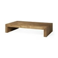 thumbnail image 1 of Rectangle Brown Wooden Coffee Table, 1 of 3