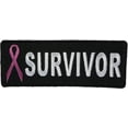 thumbnail image 1 of Rectangle Cancer Awareness Patch 4 Inch P4754 F4D30M C, 1 of 1