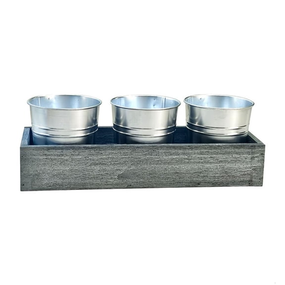 Rectangle Cup Decors Desktop Plant Container Ornament Trough Small Cup Planter Landscape