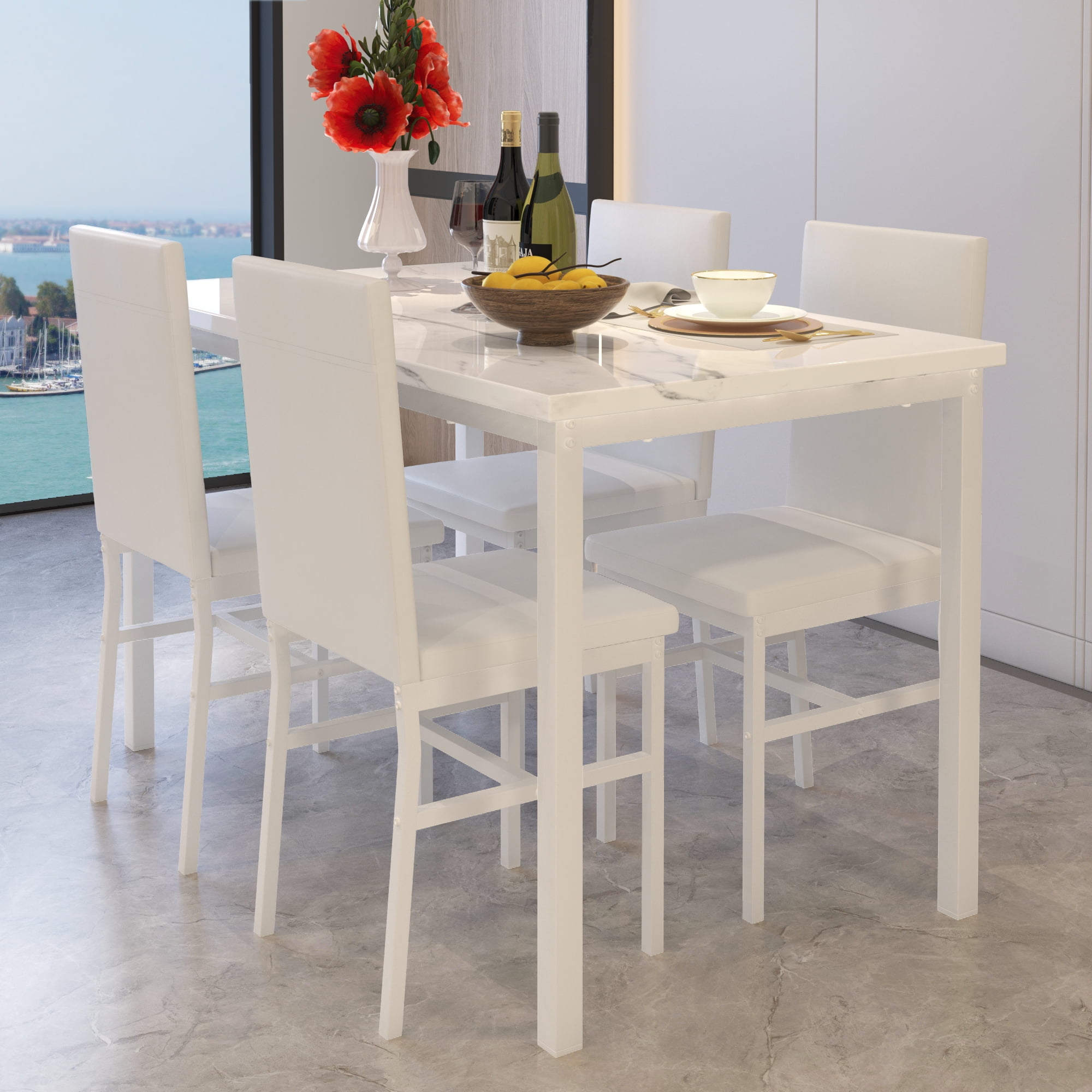 Compact dinette set clearance
