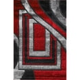 thumbnail image 1 of Rectangle Dolly Red Shag 8 ft. x 10 ft. Area Rug for Entryway, Living Room, Dinning Room, etc., 1 of 7