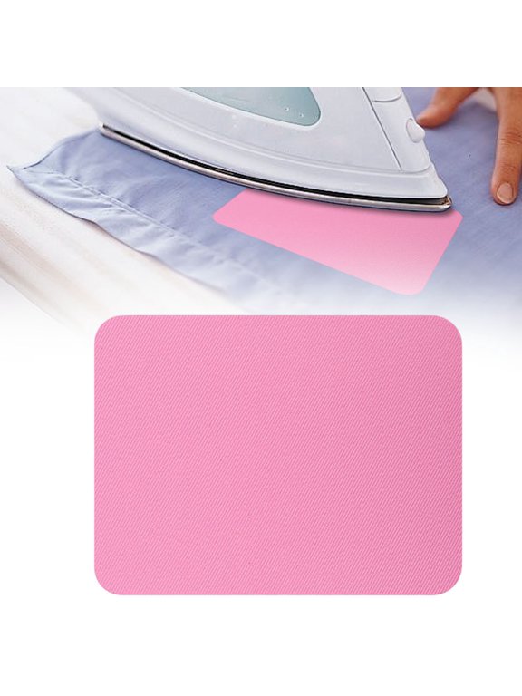 Rectangle Elbow Patch,Knee Iron on Patch Kit for Clothing Repair,Adhesive Fabric Applique for DIY Reinforcing Sweatshirt Denim Jean Jacket Decorative Accessory,4.72x3.74 inch (Pink)
