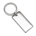 thumbnail image 1 of Rectangle Engravable Stainless Steel Key Chain, 1 of 7