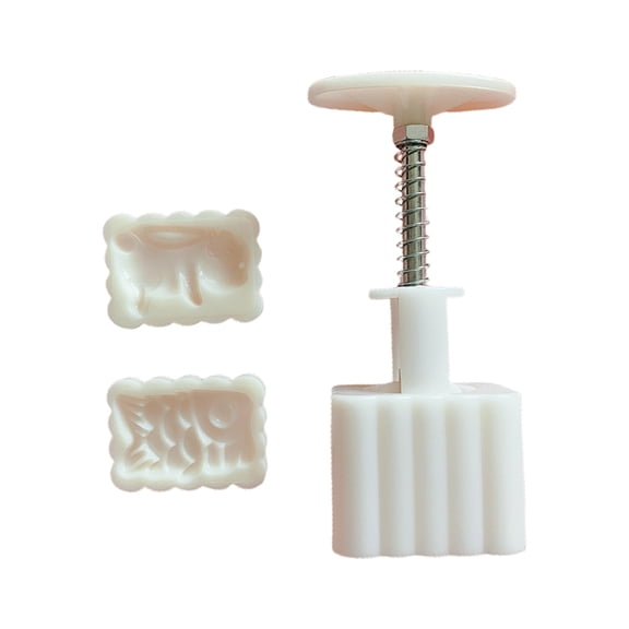 Rectangle Exquisite Rabbit Carp Shape Moon Cake Mould Bath Bombs Pastry Tool