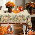 thumbnail image 1 of Rectangle Fall Tablecloth Table Cloth Thanksgiving Pumpkin Table Cover for Fall Thanksgiving Party, 60 x 84 Inch, 1 of 6