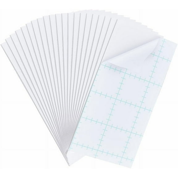 Rectangle Foam Blank Boards for Presentations School Office & Art Projects White 250x125.5x5mm