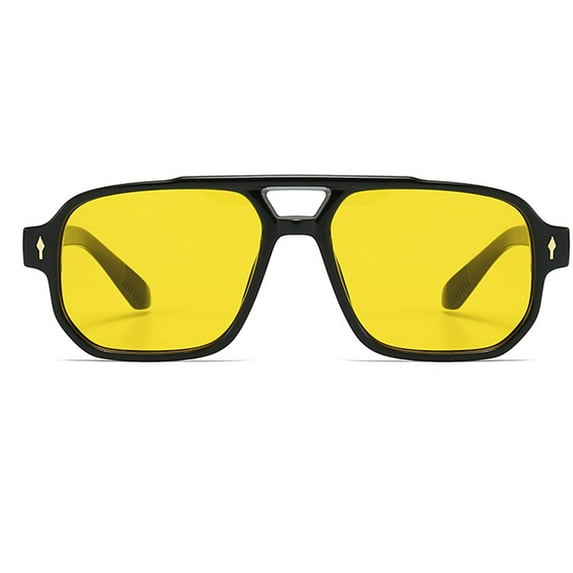 Rectangle Frame Sunglasses for Girls Teens Eye Catching Carnivals Party Photography Tool Outdoor Camping Glasses