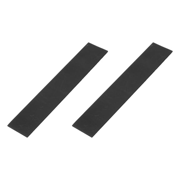 Rectangle Graphite Block Disk Ingot High Purity Graphite Electrode Plate Sheet 100x20x1mm for Melting Casting Electrolysis, Pack of 2