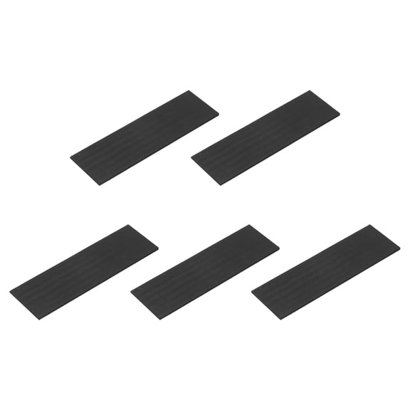 Rectangle Graphite Block Disk Ingot High Purity Graphite Electrode Plate Sheet 100x30x2mm for Melting Casting Electrolysis, Pack of 5