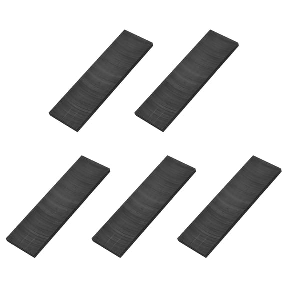 Rectangle Graphite Block Disk Ingot High Purity Graphite Electrode Plate Sheet 100x30x4mm for Melting Casting Electrolysis, Pack of 5