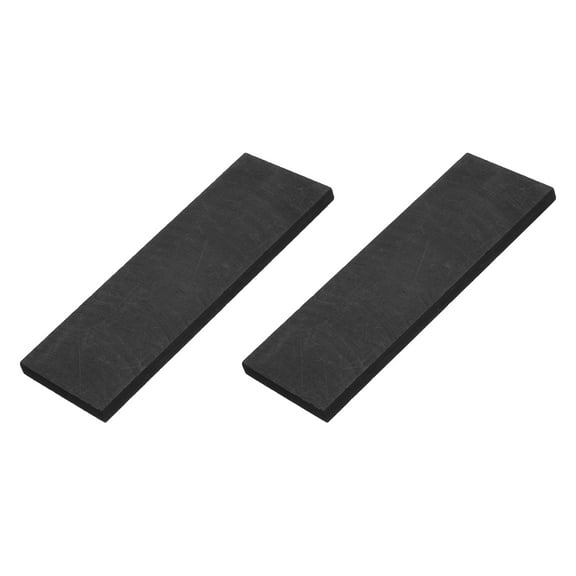 Rectangle Graphite Block Disk Ingot High Purity Graphite Electrode Plate Sheet 100x35x5mm for Melting Casting Electrolysis, Pack of 2