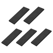 Rectangle Graphite Block Disk Ingot High Purity Graphite Electrode Plate Sheet 100x35x5mm for Melting Casting Electrolysis, Pack of 5