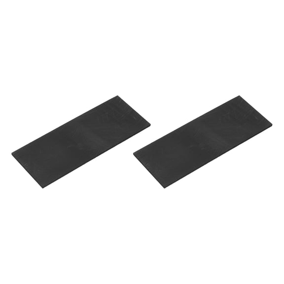 Rectangle Graphite Block Disk Ingot High Purity Graphite Electrode Plate Sheet 100x40x2mm for Melting Casting Electrolysis, Pack of 2
