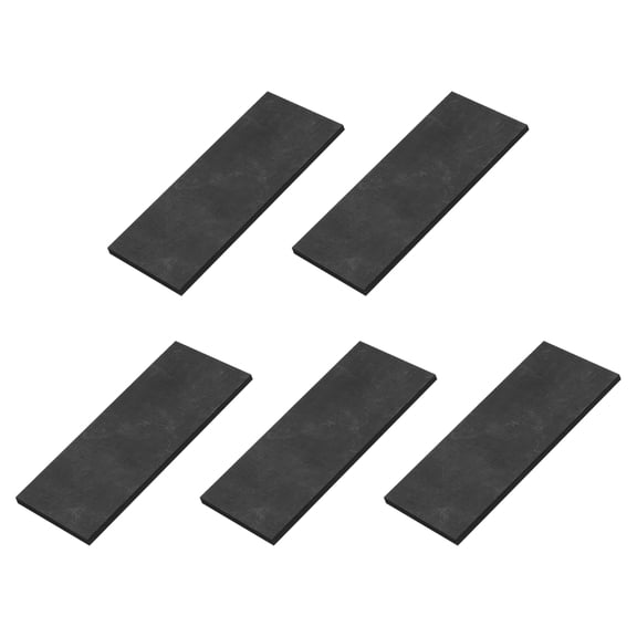 Rectangle Graphite Block Disk Ingot High Purity Graphite Electrode Plate Sheet 100x40x4mm for Melting Casting Electrolysis, Pack of 5