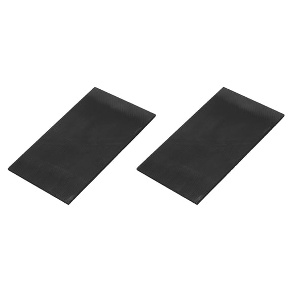 Rectangle Graphite Block Disk Ingot High Purity Graphite Electrode Plate Sheet 100x60x2mm for Melting Casting Electrolysis, Pack of 2