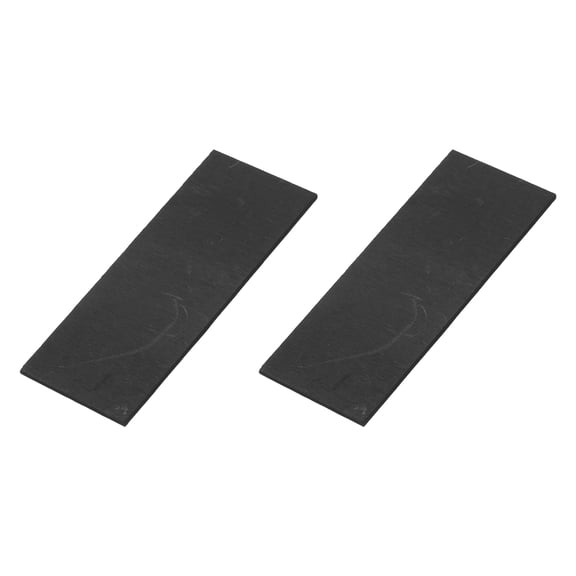 Rectangle Graphite Block Disk Ingot High Purity Graphite Electrode Plate Sheet 50x20x1mm for Melting Casting Electrolysis, Pack of 2