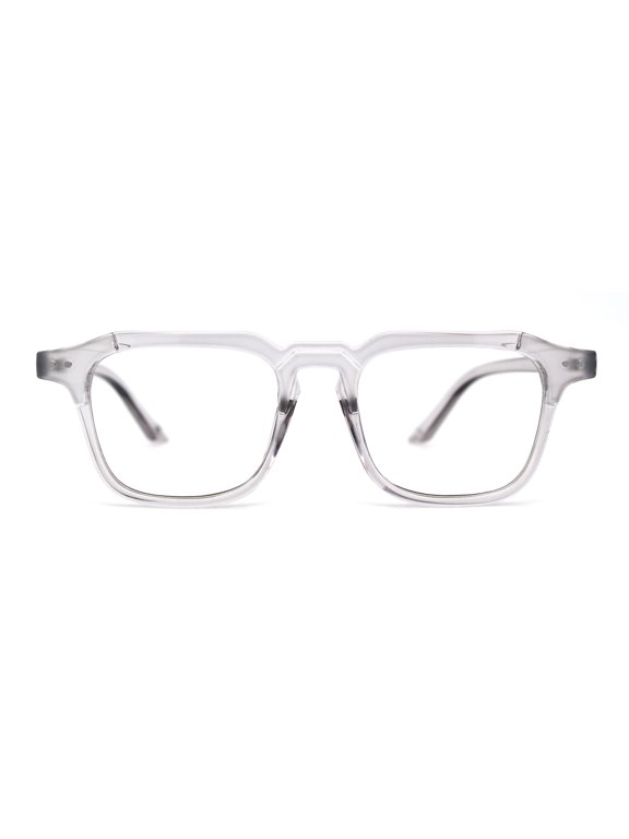 Rectangle Keyhole Round 100% Blue Light Flitering Computer Glasses Slate