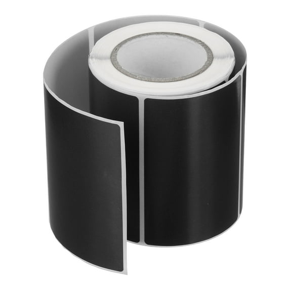 Rectangle Labels Sticker Self-Adhesive Color Coding Labels for Office Use Black