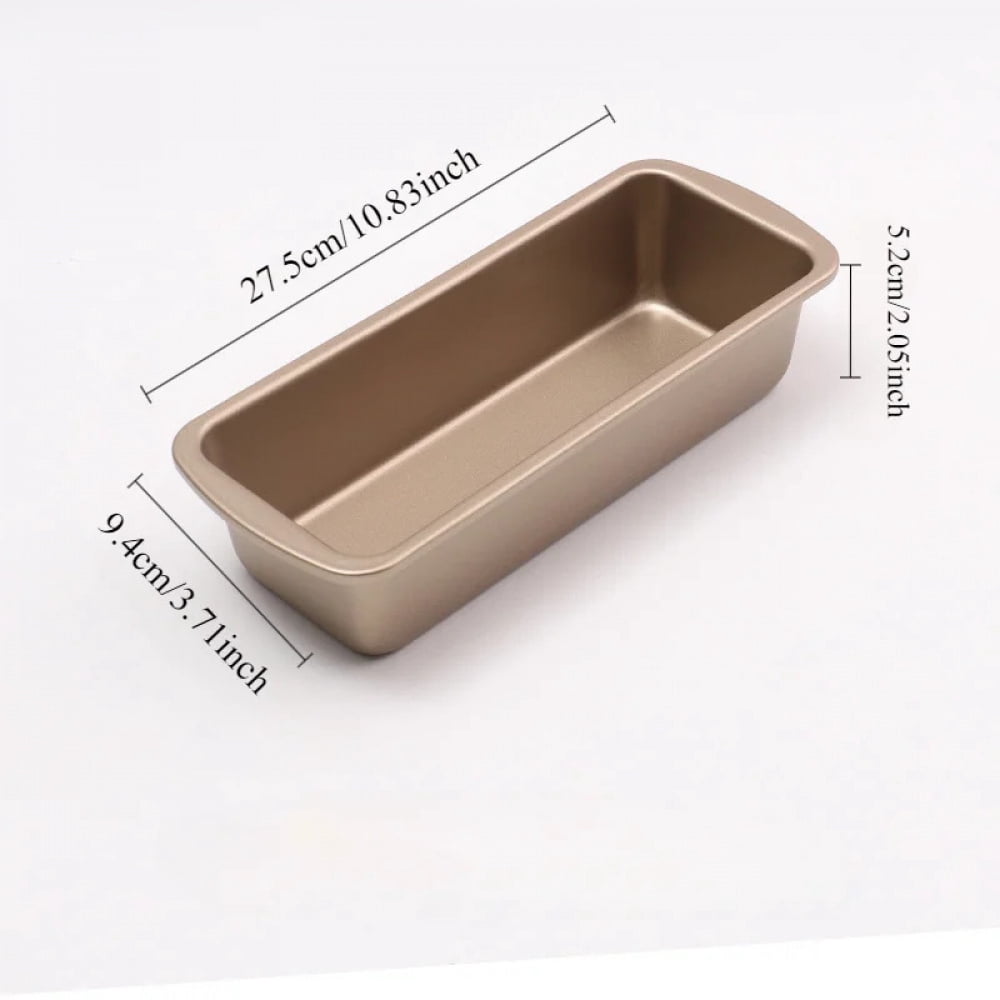 Rectangular Loaf Pan Rectangle Loaf Pan with Lid 1lb Non-Stick Bread Baking Pan Carbon Steel ...