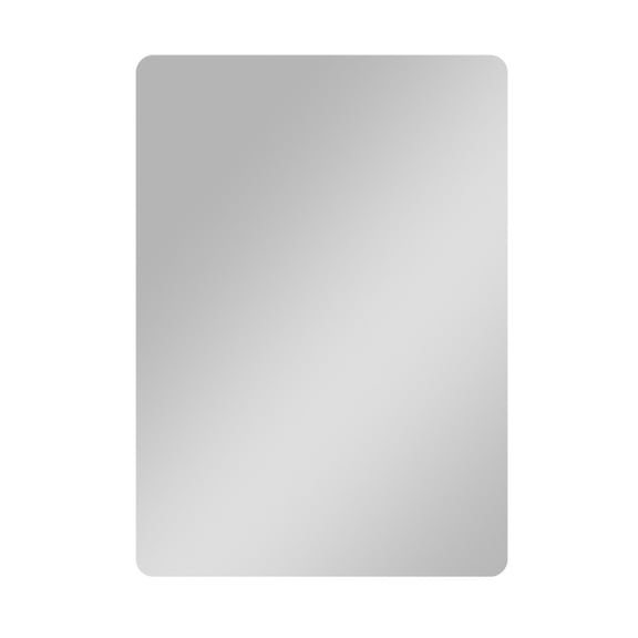 Rectangle Locker Mirror 5X7 Inch For School Bathroom Cabinet Refrigerator, Magnetic Frameless Makeup Mirror For Dorms Kitchens Workshops, 12.7 X 17.8 Cm