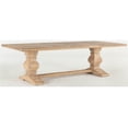 thumbnail image 1 of World Interiors Pengrove 108" Mango Wood Dining Table in Light Brown, 1 of 4