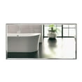 thumbnail image 1 of Rectangle Metal Framed Beveled Edge Bathroom Vanity Mirror 40"W x 20"H - Black, 1 of 5