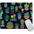 thumbnail image 1 of Rectangle Mouse Pad PremiumTextured Cactus and Succulents Custom Mouse Mat Washable NonSlip Rubber Base Personalized for Wireless Mouse and Computer Use, 1 of 5