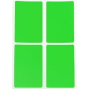 Rectangle Neon Sticker Labels 3x2 Moving Stickers Bright Flourescent Green - 200 Pack by Royal Green