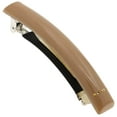 thumbnail image 1 of Camila Paris CP3457 French Hair Barrette Clip for Girls Brown, Rubberized Metal Clasp Strong Hold Grip Hair Clips for Women, No Slip Durable and Styling Girls Hair Accessories, Made in France, 1 of 45