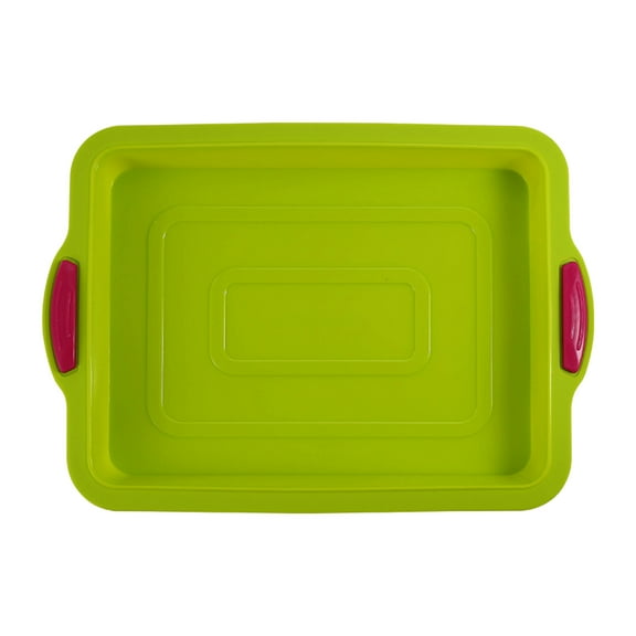 Rectangle Non - Stick Silicone Baking Tray For Cake And Bread DIY