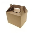 thumbnail image 1 of Rectangle Paper Box with Handle, 4-Inch x 3-Inch, 12-Count, Natural, 1 of 1