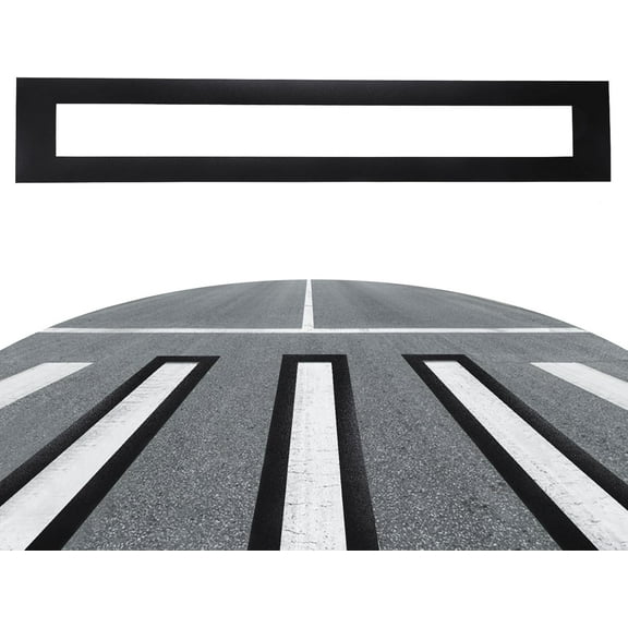 Rectangle Parking Space Stencils PVC Hollow Out Painting Stencils Painting Stencils for Road Parking Space 45x8inch